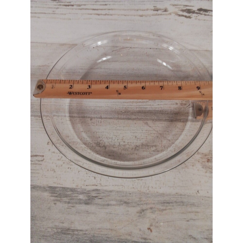 Pyrex Pie Plate Clear 9 Inch - Picture 14 of 15